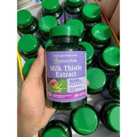 Thải độc gan, bổ gan, làm mát gan, tăng cường chức năng gan Milk Thistle Extract 1000mg 180 viên Puritan's Pride