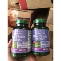 Thải độc gan, bổ gan, làm mát gan, tăng cường chức năng gan Milk Thistle Extract 1000mg 180 viên Puritan's Pride