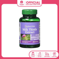 Thải độc gan, bổ gan, làm mát gan Milk Thistle Extract 1000mg -180 viên Puritan's Pride