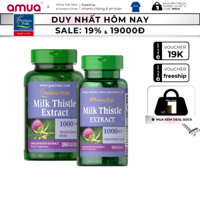 Thải Độc Gan Milk Thistle Extract Mỹ - Bỗ Gan Puritan’s Pride Tăng Cường Chức Năng Gan