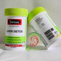 Thải Độc Gan Swisse Liver Detox Úc, 120 v