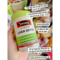 Thải độc gan Swisse Liver Detox 200 viên/ 120 viên/60 viên nhập khẩu Úc thanh lọc cơ thể