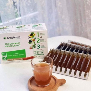 Thải độc giảm cân Arkopharma Arkofluide Programme minceur Triple Act