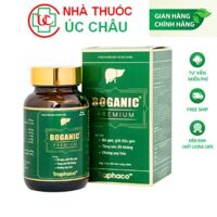 Thải Độc Mát Gan Boganic Premium Traphaco Hỗ trợ chống oxy hoá, tăng cường đề kháng – Hộp 30 Viên