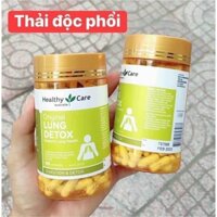 Thải độc phổi Helthy Care Lung Detox 180 viên