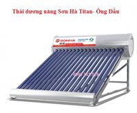 Thái dương năng Sơn Hà 200 lít Titan ống dầu