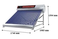 Thái dương năng Sơn Hà TITAN 316-220L ống dầu
