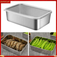 Thai| Hộp đựng thực phẩm Khay chống va đập Khay đựng tủ lạnh có thể xếp chồng lên nhau Khay đựng đồ dùng cho bữa ăn Bpa Lò vi sóng miễn phí An toàn Dễ dàng làm sạch Lý tưởng cho trái cây
