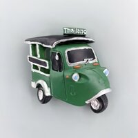 Thái Lan Bangkok Phuket Koh Samui Chiang Mai Nổi Bật Xe Ba Bánh Tủ Lạnh Nam Châm Miếng Dán 3D Handmade Nhựa Du Lịch Quà Tặng Lưu Niệm Bộ Sưu Tập