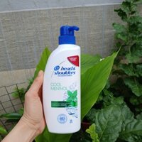 [Thái Lan Chai 370ml ẢNH THẬT] Dầu gội head and shoulder Bạc Hà Mát Lạnh Sạch Gầu