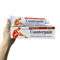 [THÁI LAN] DẦU NÓNG XOA BÓP NÓNG COUNTERPAIN ĐỎ THÁI LAN - 120gr