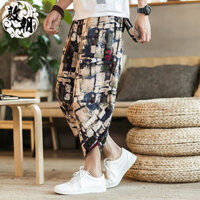 Thái Lan Đi Biển Hoa Nam Phong Cách Trung Hoa Quần Short Lanh Nepal Mỏng Kích Thước Lớn Rời Rộng Bloomers Thái Lan Đi Biển Hoa Nam Phong Cách Trung Hoa Quần Short Lanh Nepal Mỏng Kích Thước Lớn Rời Rộng Bloomers 01.05