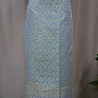 Thái Lan nhập khẩu vải mềm lụa Thái Lan làm váy quấn Thái Lan chân váy Đài chân váy cạp cao, váy Thùng