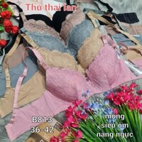 [ThaiHouse] B813 - Áo mỏng, siêu ôm nâng ngực to chảy xệ