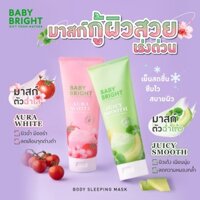 [Thailand-Babybright] Mặt Nạ Ngủ Toàn Thân Baby Bright Body Sleeping Mask Tốt Hơn Kem Dưỡng Thấm Nhanh Dịu Nhẹ 250ml
