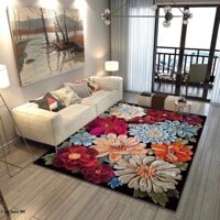 Thảm 3D  phong cách Hàn Quốc (1m6 x 2m3) trải phòng khách ,phòng ngủ ,bàn trà ,sô pha cao