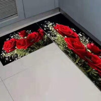 Thảm Bếp, Thảm Chùi Chân Cao Cấp Chống Trượt Mẫu TB27 - Bộ4060cm  40120 cm