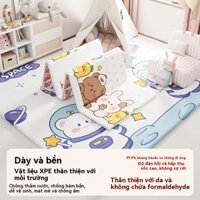 Thảm bò cho trẻ em, thảm bò có thể gập lại, thảm sàn xốp dày không chứa formaldehyde