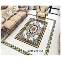 Thảm bộ kích thước 1m2x1m8-thảm hoa văn 3d lát nền