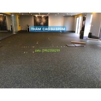 Thảm cao su mặt thảm epdm phòng Gym, Khu Vui Chơi