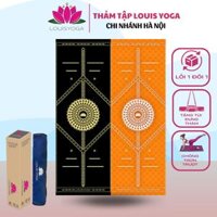 Thảm cao su tập yoga Louis phiên bản Lucky 2024 định tuyến – Chất liệu cao su chống thấm, chống trơn, chống trượt