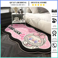 Thảm Chân Giường Phòng Ngủ Thảm Decor Phòng Ngủ Mẫu Mới Nhất Hoạ Tiết 3D Siêu Ngộ Nghĩnh Đáng Yêu Kích Thước 40cm x 1M2