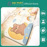 Thảm chân giường, thảm trải trang trí phòng ngủ phòng khách, để chân ghế sô fa chất vải cao cấp kích thước 50x120cm_DN