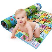 Thảm chơi 2 mặt cỡ lớn cho bé Maboshi 1m6 x 2m