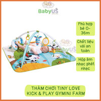 Thảm chơi phát nhạc Tiny Love Kick & Play Gymini Farm [BabyUS]