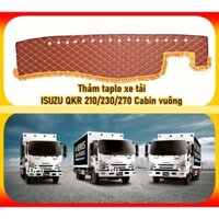 Thảm chống nắng taplo xe tải ISUZU 1T9 2T4 2T8 3T5 4T 5T; 6T5; 7T, 9T 15T đẹp chuẩn