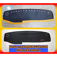 Thảm chống nắng taplo xe tải Suzuki 750KG đời cũ