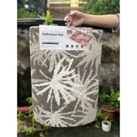 Thảm chùi chân chốg trơn trượt Kaiyo - họa tiết siêu đẹp chất liệu microfiber cao cấp. Hàng chính hãng