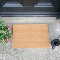 THẢM CHÙI CHÂN/ GIÀY DÉP BẰNG XƠ DỪA HỌA TIẾT TRƠN 40X60