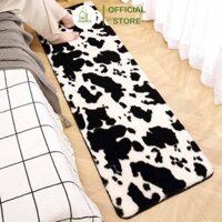 Thảm Chùi Chân Lông Cừu Homies Bedding& Decor, Thảm Lông Cừu Trải Sàn Tufted Da Báo - Nhiều Kích Thước