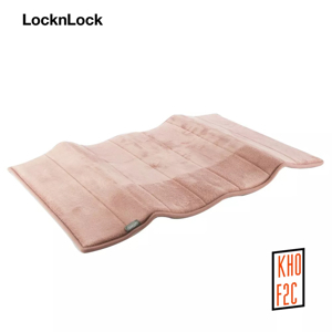 Thảm chùi chân Stripe Memory Foam Lock&Lock MAT511PIK - 460x700x15mm