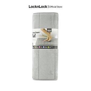 Thảm chùi chân Stripe Memory Foam Lock&Lock MAT511GRY - 460x700x15mm