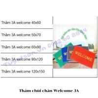 Thảm chùi chân Welcome 3A