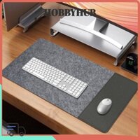 Thảm chuột bàn phím HOBBYHUB, Tấm lót chuột chống trượt bằng da, Da nỉ hiện đại Tấm bảo vệ bàn chống nước lớn Văn phòng tại nhà