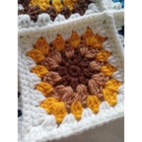 Thảm chụp hình mẫu, len, handmade