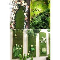 Thảm Cỏ Rêu Nhân Tạo Xanh Trơn Trang Trí Tiểu Cảnh, Terrarium Nhập Khẩu KT (1mx1m)