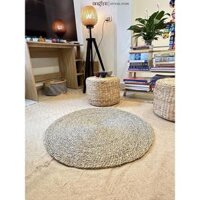 Thảm cói, lục bình ONGTRE trải sàn, decor, chụp ảnh 60-120cm - Cói,60cm