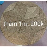 thảm cói ngôi sao 1 m