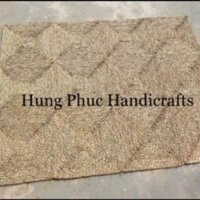 Thảm cói trải sàn, thảm cói decor xuất khẩu loại 1 Hưng Phúc size 1m8 x 1m2