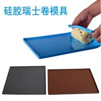 Thảm cuộn bánh silicone, thảm cuộn Thụy Sĩ và thảm bột, tấm nướng lò, thảm mềm, thảm nướng cho nồi chiên không khí