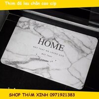 Thảm đá chùi chân cao cấp nhật bản( thảm đá nhật Kt 40x60) mẫu chữ home