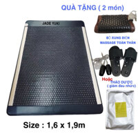 Thảm đá hàn quốc 1.8x1,9m ion âm, hồng ngoại. thảm đá nóng trị liệu giảm đau nhức hiệu quả