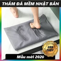 Thảm đá MỀM Diatomite siêu thấm nước, dùng trong nhà tắm (30x50cm, 2 vỏ)