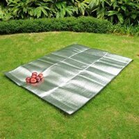 Thảm Dã Ngoại/ Chiếu Văn Phòng Tráng Nhôm 2 Mặt Chống Thấm Kích Thước 200x 180x 0.35 cm