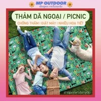 THẢM DÃ NGOẠI PICNIC CHỐNG THẤM ĐA NĂNG DU LỊCH CẮM TRẠI NGOÀI TRỜI TRONG NHÀ TRẢI SÀN NATUREHIKE NH19D024-Z NH19C024-Z