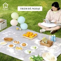 Thảm Dã Ngoại Picnic Hoạ Tiết, Thích Hợp Đi Du Lịch, Đi Phượt Chụp Ảnh, Bạt Trải Cắm Trại Gấp Gọn